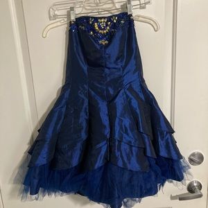 MASQUERADE Strapless Dress, Size 3/4